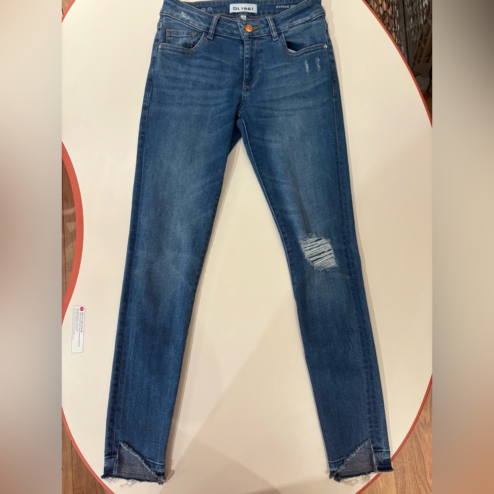 DL1961 Blue Skinny Jeans Size 25 (runs slightly smaller)